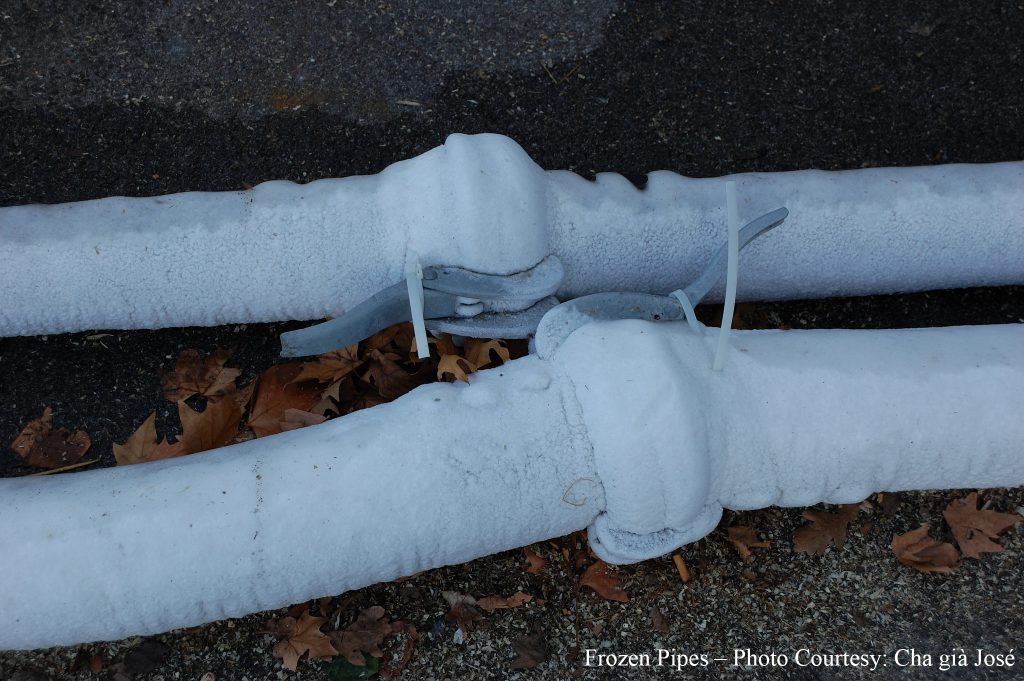 Winterizing Tips for Water Pipes Inside and Out