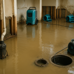 Broken Sump Pump Flooded Basement Restoration Des Plaines, IL
